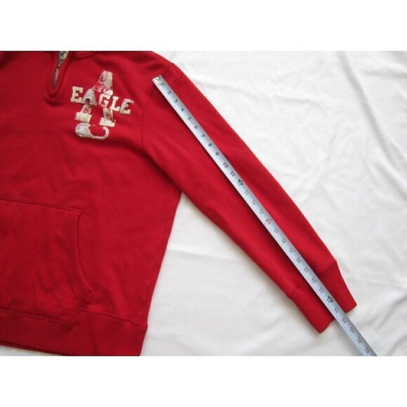 Men's American Eagle Outfitters 1/4 Zip Y2K Pullover Sweater Size XL (MS6) - Picture 6 of 12